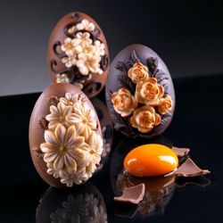 Little Egg Chocolate Molds. Silicone Little egg molds for chocolate. 